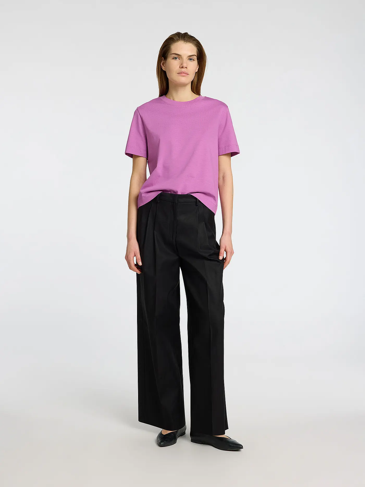 SELECTED FEMME | T-Shirt Boxy Fit SLFESSENTIAL | rosa